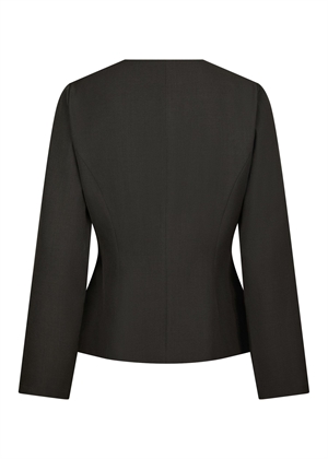 Toots structure bluse Dark Grey Neo Noir 